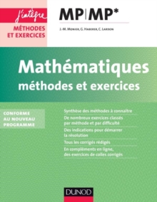 Image for Mathematiques Methodes Et Exercices MP
