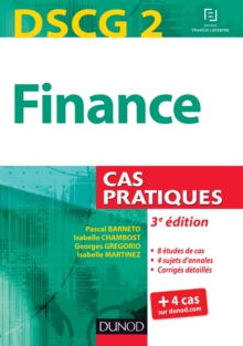 Image for DSCG 2 - Finance - 3E Edition: Cas Pratiques