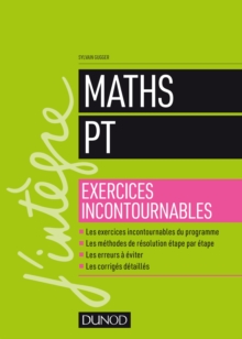 Image for Maths PT - Exercices Incontournables