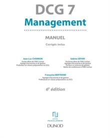 Image for DCG 7 - Management - Manuel - 6E Ed