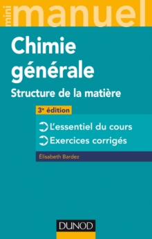 Image for Mini Manuel De Chimie Generale - 3E Ed