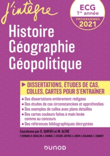 Image for ECG 1Re Annee - Histoire Geographie Geopolitique - 2021
