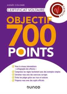 Image for Certificat Voltaire - Objectif 700 Points