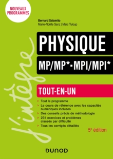 Image for Physique Tout-En-Un MP/MP*-MPI/MPI* - 5E Ed