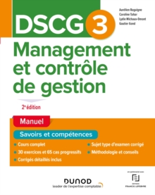Image for DSCG 3 Management Et Controle De Gestion - Manuel - 2E Ed