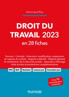 Image for Droit Du Travail 2023 En 28 Fiches