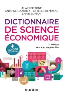 Image for Dictionnaire de science économique - 7e éd.