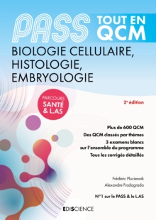 Image for PASS Tout en QCM  - Biologie cellulaire, Histologie, Embryologie - 5e ed.: PASS et L.AS