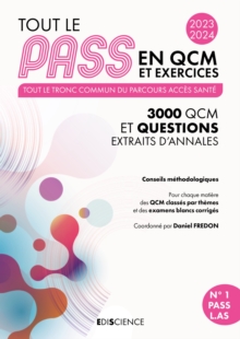 Image for Tout le PASS en QCM et exercices 2023-2024: Tronc commun