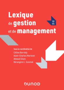 Image for Lexique de gestion et de management - 10e ed.