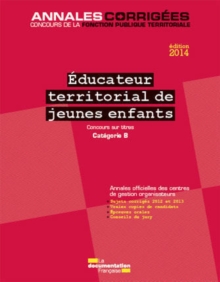 Image for Educateur Territorial De Jeunes Enfants 2014: Concours Sur Titres - Categorie B