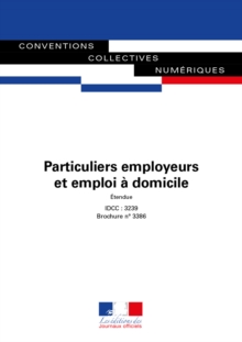 Image for Particuliers Employeurs Et Emploi a Domicile: Convention Collective Nationale