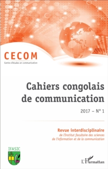 Image for Cahiers congolais de communication 2017 N(deg) 1