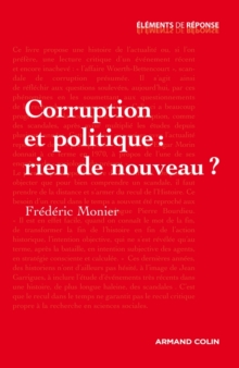 Image for Corruption Et Politique: Rien De Nouveau ?