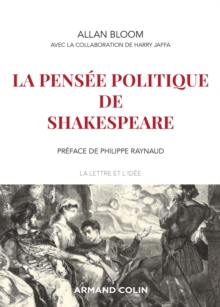 Image for La Pensee Politique De Shakespeare