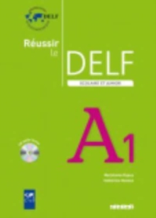 Image for Reussir le DELF Scolaire et Junior : Livre & CD A1