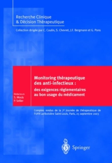 Image for Monitoring Th Rapeutique Des Anti-Infectieux