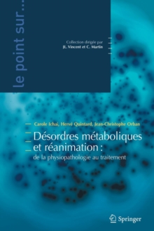 Image for Desordres Metaboliques Et Reanimation