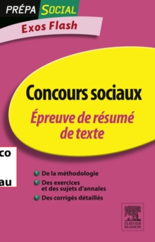 Image for Concours Sociaux Epreuve De Resume De Texte: Exos Flash