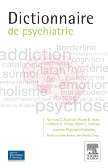 Image for Dictionnaire de psychiatrie