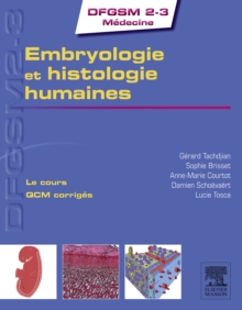 Image for Embryologie et histologie humaines