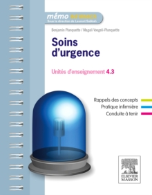 Image for Soins d'urgence: Unites d'enseignement 4.3
