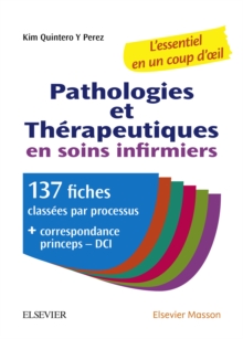 Image for Pathologies et therapeutiques en soins infirmiers: 137 fiches