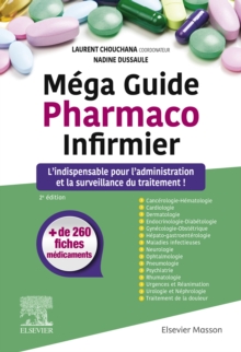Image for Mega Guide PHARMACO Infirmier: L'indispensable pour l'administration et la surveillance du traitement !