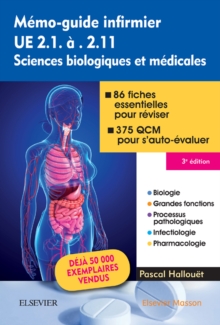 Image for Mémo-Guide Infirmier - UE 2.1 À 2.11: Sciences Biologiques Et Médicales