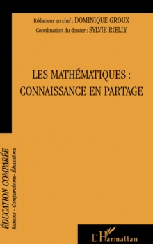Image for Les mathématiques : connaissance en partage
