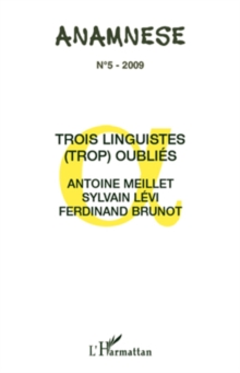 Image for Trois linguistes (trop) oublies.