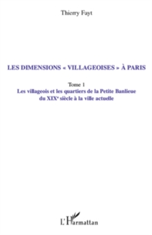 Image for Les dimensions villageoises A paris - tome 1 - les village.