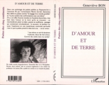 Image for D'amour Et De Terre