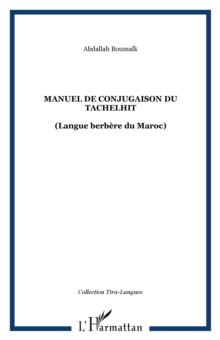 Image for Manuel de conjugaison du tachelhit.