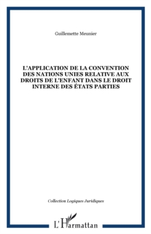 Image for APPLICATION DE LA CONVENTION DE L'ONU RELATIVE AUX DROITS EN