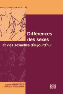 Image for Differences des sexes et vies sexuelles d'aujourd'hui.