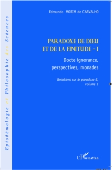 Image for Paradoxe de dieu et de la finitude (volu.