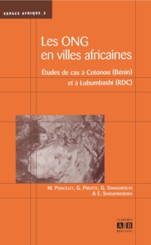 Image for ONG en villes africaines: Etudes de cas a Cotonou (Benin) et a Lubumbashi (RDC)