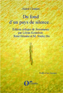 Image for DU FOND D'UN PAYS DE SILENCE..- Edition critique de Ferrem.