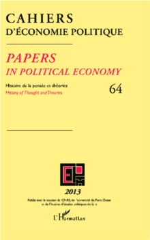 Image for Cahiers d'economie politique N(deg)64