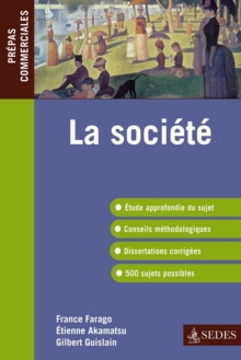 Image for La Societe: Epreuve De Culture Generale, Prepas Commerciales