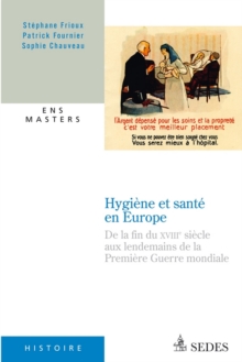 Image for Hygiene Et Sante En Europe: De La Fin Du XVIIIe Siecle Aux Annees 1920