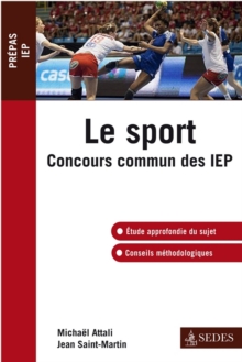 Image for Le Sport: Concours Commun Des IEP