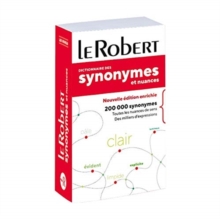 Image for Le Robeert Dictionnaire de Synonymes et Nuances: Paperback edition