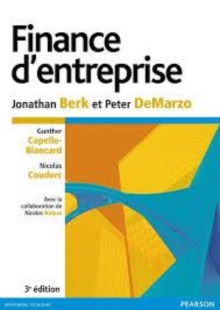 Image for Finance d'entreprise [electronic resource] /  Jonathan Berk et Peter DeMarzo. 