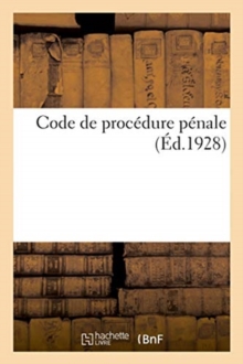 Image for Code de Procedure Penale