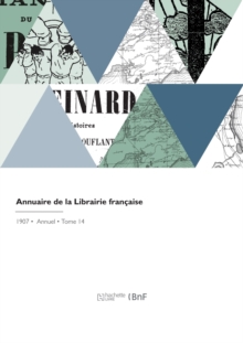 Image for Annuaire de la Librairie francaise