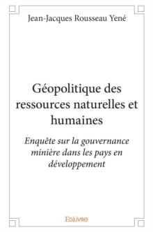 Image for Geopolitique Des Ressources Naturelles Et Humaines
