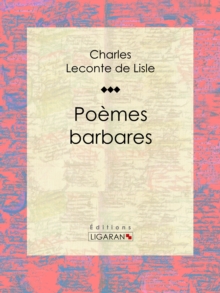 Image for Poemes Barbares
