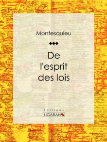 Image for De L'esprit Des Lois.